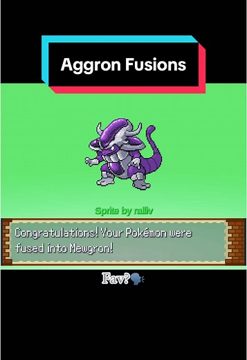 Incredible Aggron Fusions in Pokémon