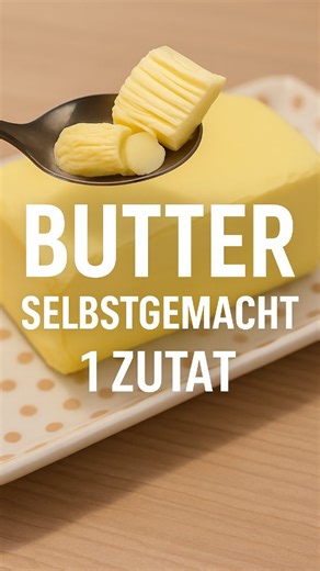 Isabella | Gesunde Kinderernährung – einfach & alltagstauglich on Instagram: "🧈 Butter selber machen – aus nur 1 Zutat ganz einfach ! Ich liebe einfache, natürliche Rezepte – und selbstgemachte Butter ist wirklich eines davon! Du brauchst nur Sahne und ein Mixgerät. Das geht auch mit pflanzlicher Schlagobers-Alternative. So funktioniert’s: 1. Kalte Sahne in ein Glas oder in die Küchenmaschine geben. 2. So lange mixen, bis sich die festen und flüssigen Bestandteile von einander trennen Es entste
