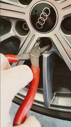 tech tip how to remove audi lug nut caps easily