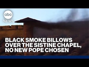 Conclave 2025 LIVE: 24/7 view from Vatican City after black smoke indicates no new pope