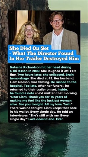 She Died On Set - What The Director Found In Her Trailer Destroyed Him. Liam Neeson #celebrity