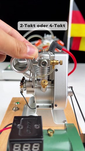Einzylinder Benzinmotor Modell bauen