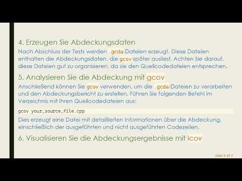 Verwendung von gcov für Testabdeckung in Multi-Thread-Anwendungen