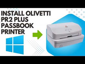 Trying to Download Olivetti PR2 Plus Driver? Full Setup Step by Step