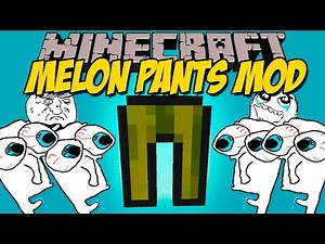 MELON PANTS MOD - El mod que supera al Galacticraft - Minecraft mod 1.9 Review ESPAÑOL