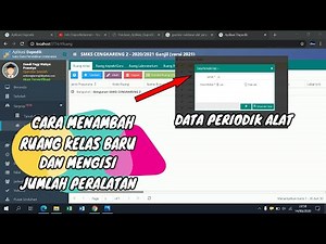HOW TO ADD A NEW CLASSROOM AND FILL OUT PERIODIC DATA TOOLS IN THE 2021 DAPODIK APPLICATION