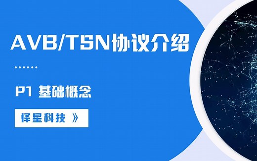 AVB/TSN协议介绍【1】