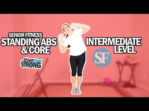 Standing Abs And Core Workout For Seniors | Intermediate Level | 10 Min