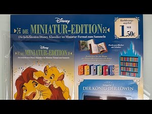 NEUE Disney Miniatur Edition Klassiker zum Sammeln Nr 1