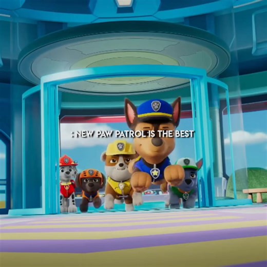new paw patrol ain't better than old😝 #pawpatrol #fyp #chase #rockypawpatrol #marshall