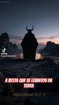 A BESTA QUE SE LEVANTOU DA TERRA APOCALIPSE 13:11-18 #apocalypse #curiosidades #biblia #shortvideo
