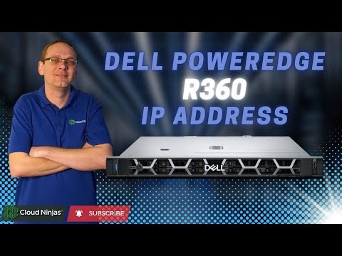 Dell PowerEdge R360 Server IP Address Setup | Configuring R360 IP Address | Static & DHCP Setup