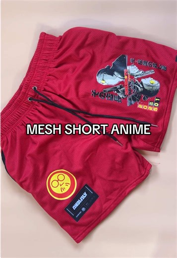 Mesh Shorts Inspired by Sakamoto Days Anime