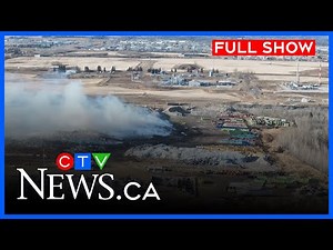 Landfill fire burns west of Edmonton | CTV News Edmonton at Six for Nov. 10, 2025