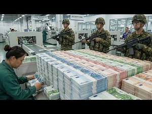 Inside the Netherlands' Euro Factory — How the Euro Is Printed & Secured | Full Process