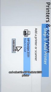 How To Setup HP Deskjet 2331 Printer Setup #hpprinter #123hpcomsetup #hpdeskjet #hpsetup #hptech