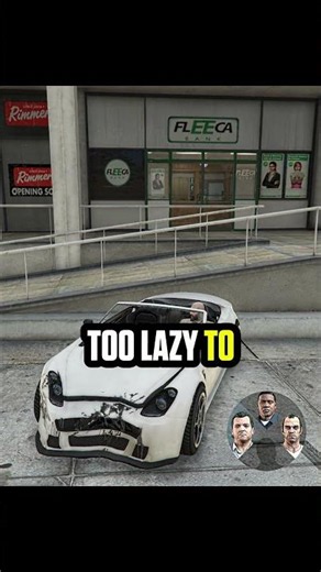 Easiest way to repair car in GTA-V
