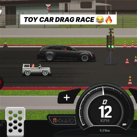 Toy CAR DRAG RACE 😱 #apexracer