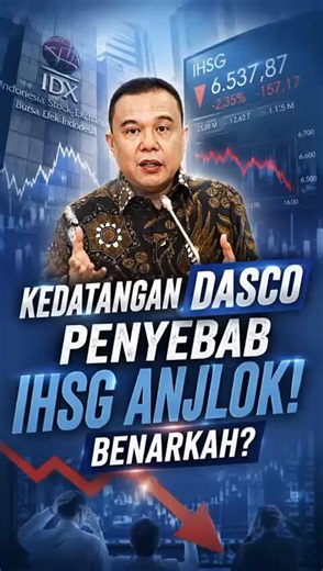 Mari kita jernihkan dulu fakta ambruknya IHSG beberapa hari ini karena ada banyak pengamat plenger yang gemar mengkambinghitamkan datangnya Sufmi Dasco ke BEI..Pasar sudah di bawah tekanan berat jauh sebelumnya. MSCI keluarkan 6 emiten Indonesia dari indeks global standard & 13 dari small-cap. FTSE Russell ikut lakukan hal serupa. Akibatnya? Dana asing kabur besar-besaran, tekanan jual memuncak bahkan hingga hari inipun IHSG masih tertekan minus 3,5%Rupiah sudah sempat tembus Rp17.700 per USD, d