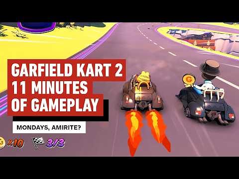 Garfield Kart 2: All You Can Drift - The First 11 Minutes of Gameplay