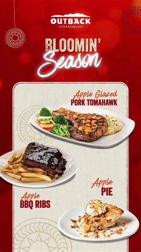 Menú de temporada de Outback