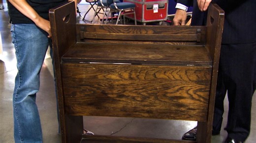 Appraisal: Gustav Stickley Desk, ca. 1910 | Antiques Roadshow