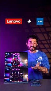 lenovo crazy dual screen laptop yoga book 9i is here #shorts