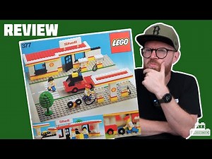 War früher wirklich alles besser? LEGO® 377 Shell Tankstelle von 1978 [Review]