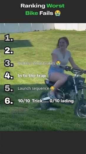 Ranking The Worst Bike Fails Ever Made #fails #bike #shorts #automobile #funny #crash #fail
