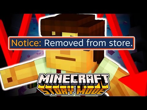 Why Minecraft Story Mode was REMOVED from the Internet...