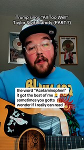 206K views · 4.9K reactions | #alltoowell #taylorswift #trump #foryoupage #comedy #parody #parodies #reels #foryou #fyp #foryour #foryourpage | Will King | Facebook