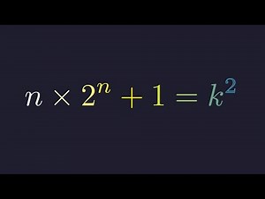 Solving n × 2^n + 1 = k^2 | Olympiad Math
