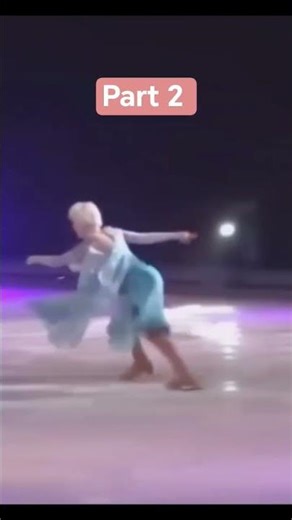 (Disney on ice bloopers) Elsa got faild on ice😨🫣