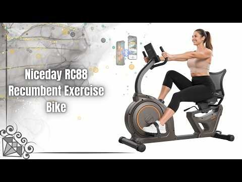 Niceday RC88 Recumbent Exercise Bike Review | Comfortable Home Workout Bike!