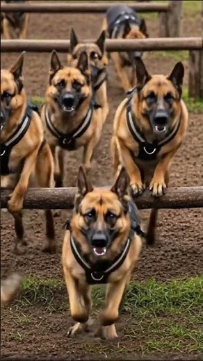 K9 Military Dogs Training – From Helicopter Drop to Beach Charge #k9traning #herodog #dog