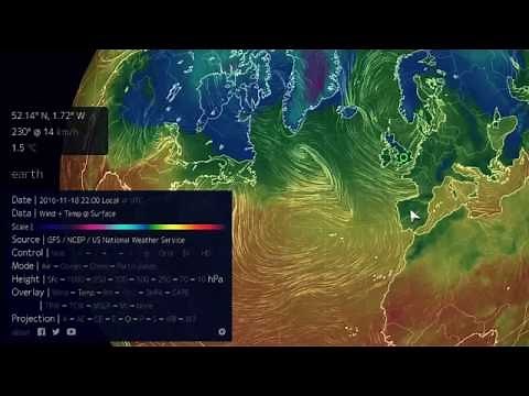 Easy Climate Science | Earth Nullschool Tutorial (Part 1)