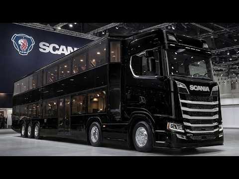 $6M 2026–27 Scania TITAN Double Decker Luxury Motorhome – The Ultimate Two-Storey Palace on Wheels