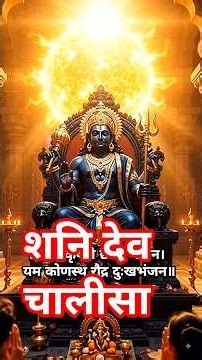 Shani Chalisa Full with Lyrics | शनि देव चालीसा | ढैया साढ़े साती से रक्षा का पाठ | Saturday Special