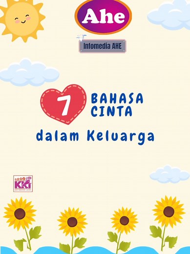Setiap anggota keluarga punya cara berbeda dalam merasakan dan mengekspresikan cinta. Ada yang butuh dipeluk, ada yang butuh kata lembut, ada juga yang hanya butuh didengarkan. Yuk... belajar kenali bahasa cinta dalam keluarga kita 💟 #aheedukasi #aheindonesia #infomedia #parenting #bahasacinta #polaasuh