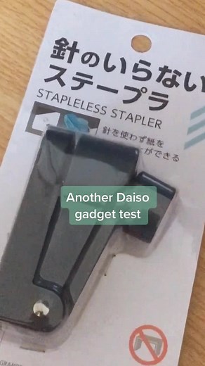 Japanese Daiso Stapler Review: Affordable and Efficient!
