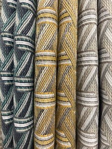 Chenille Geometric Upholstery Fabric-chenille Upholstery Fabric-3 Colors - Etsy