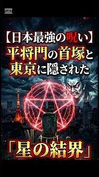 【閲覧注意】東京のど真ん中に実在する「絶対に壊してはいけない場所」…平将門の首塚と星の結界の謎 #ミステリー#都市伝説 #オカルト #怪現象 #恐怖 #東京 #歴史 #怖い話 #世界の裏側