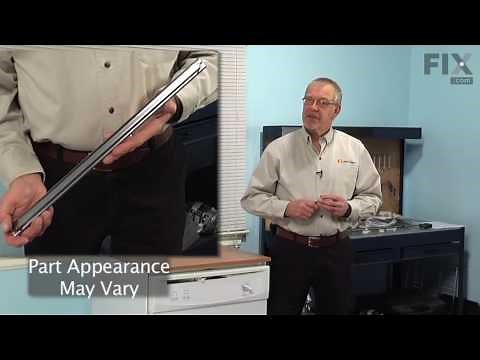 GE Dishwasher Repair – How to replace the Upper Rack Slide