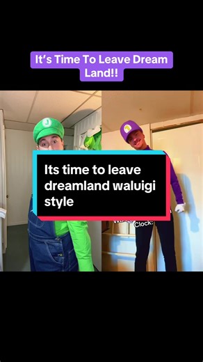 #duet with @Waluigi #waluigiindustries I guess my Waluigi alarm clock says it’s time to leave dream land 💚💜 #luigi #meme #luigistooge