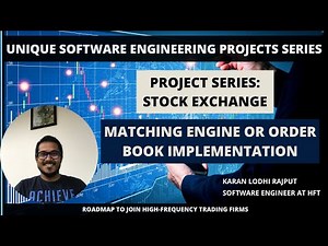 Project-1: Matching engine or order book implementation problem statement || unique project series