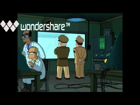 Futurama - Zoidberg in Roswell