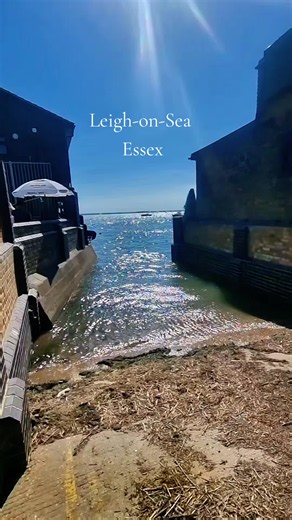 Leigh-on-Sea is a charming coastal gem in Essex 🇬🇧📸💙🌊 #leighonsea #sea #summer #coastal #travel