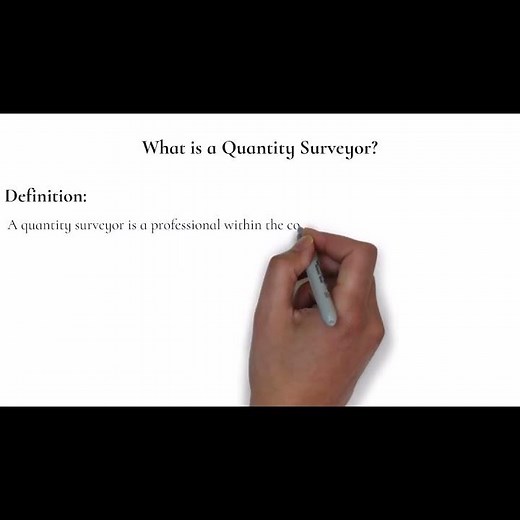 Quantity Surveyor Explained