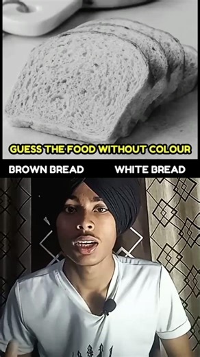 Guess The Food In Black & White 😱💩 #shorts