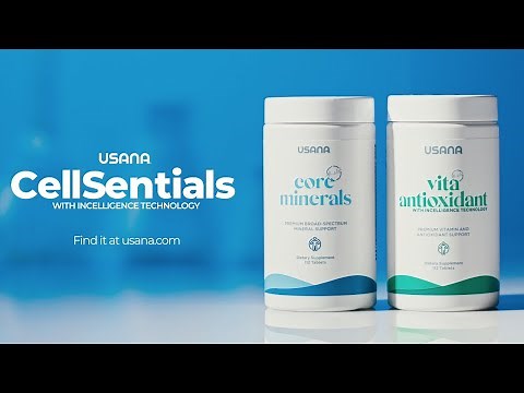 USANA CellSentials Product Video - Multivitamin and Mineral Supplement (US en)